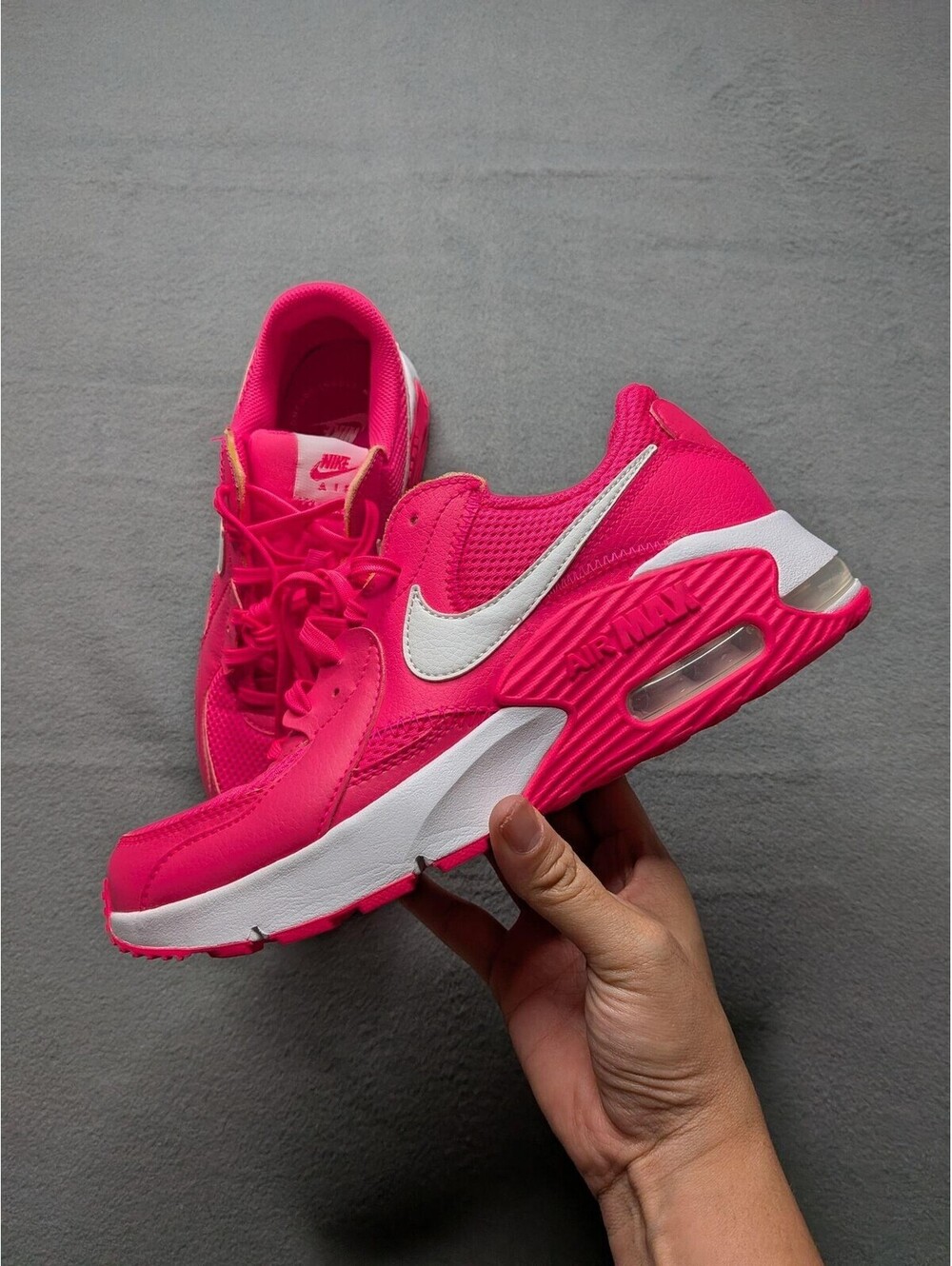 Nike Shoes Womens Size 8.5 Pink Air Max Mesh Running Sneakers FD0294-600